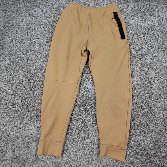 Nike Tech Fleece Joggers Men's Large Elemental Gold Sail Sweatpants Pants - Picture 2 of 7